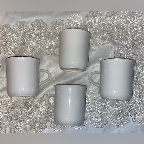 3/55$ Set of 4 Vintage Nitro Fresh Jones Concorde white Japanese coffee/tea cups - Picture 7 of 8